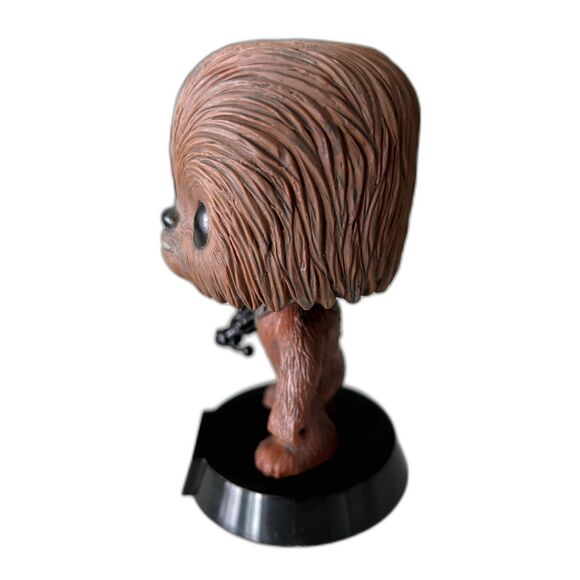 FUNKO STAR WARS Bobble Head Chewbacca With Weapon - Picture 3 of 4